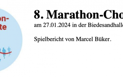 8. Marathon-Chouette am 27.01.2024 in der Biedesandhalle Lampertheim