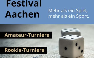 Backgammon Festival Aachen: Amateure und Rookies