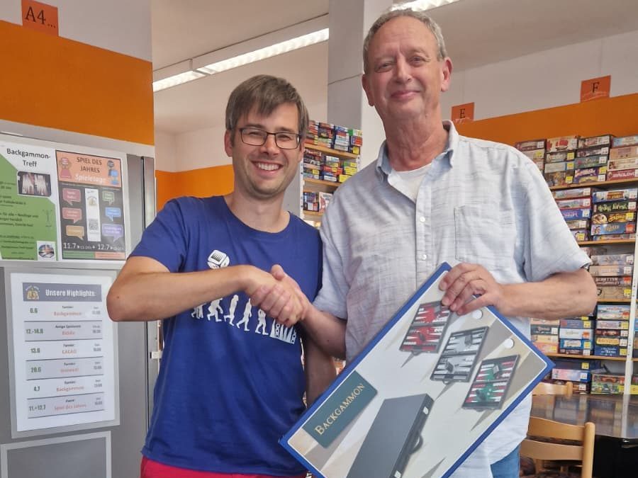 Gerhard in Kassel ganz souverän